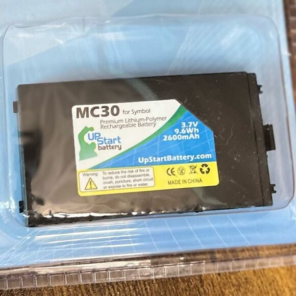 UpStart Battery MC30 for Symbol Premium Lithium-Ion Rechargeable Battery. New! - Picture 6 of 7